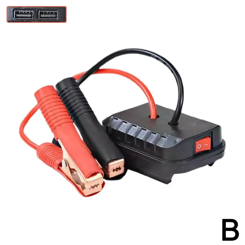 Автомобильный преобразователь литиевой батареи, зажим для зарядного устройства, автоматический воспламенитель, стартер для Makita, усилитель кабеля, адаптер аварийного питания DIY T L4F5