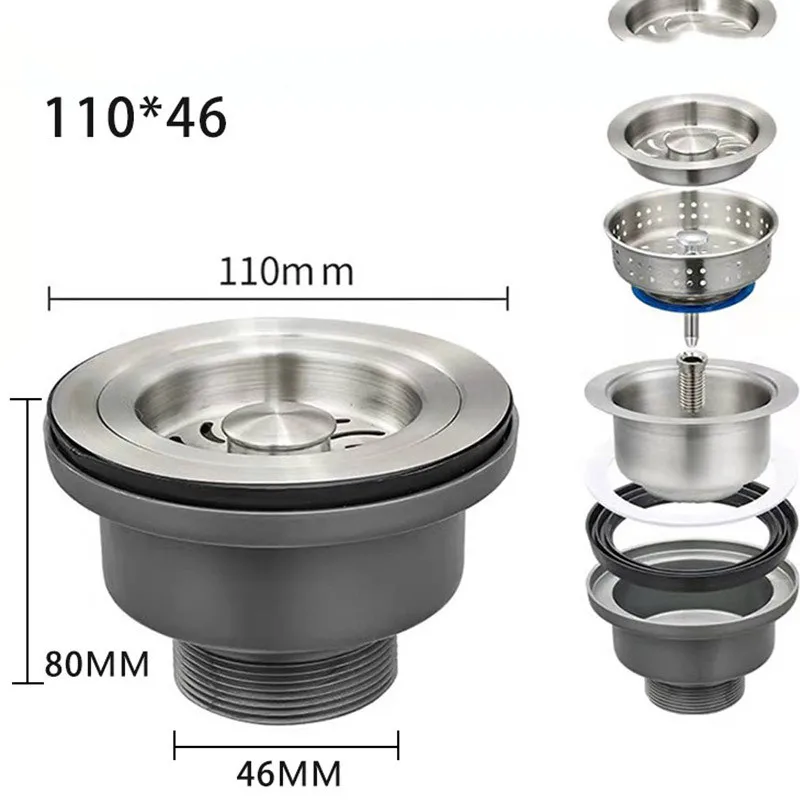 Пробка для отходов пробка фильтр из нержавеющей стали сито кухонной раковины