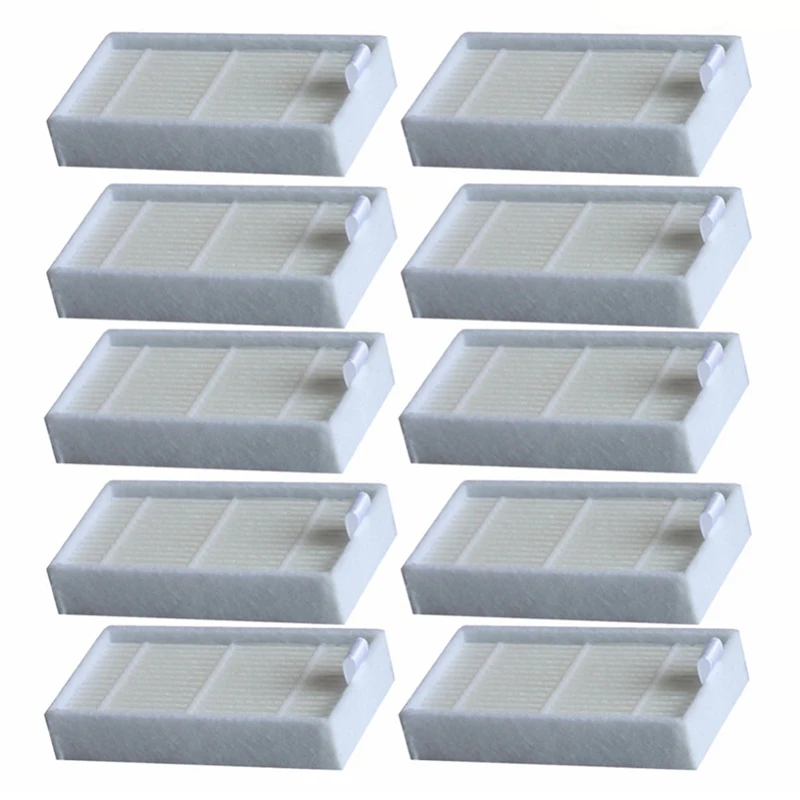 

10Pcs Vacuum Cleaner Filters HEPA Filter For CHUWI V3 Ilife X5 V5 V50 V3+ V5PRO ECOVACS CR130 Cr120 CEN540 CEN250 ML009