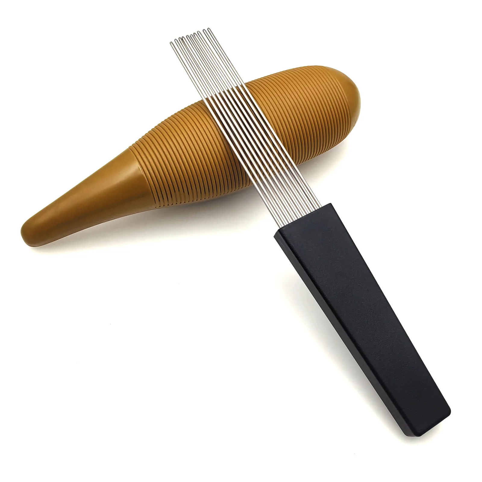 Портативный Ударный Инструмент Guiro В Форме Рыбы 1 Скребок Для Музыкального