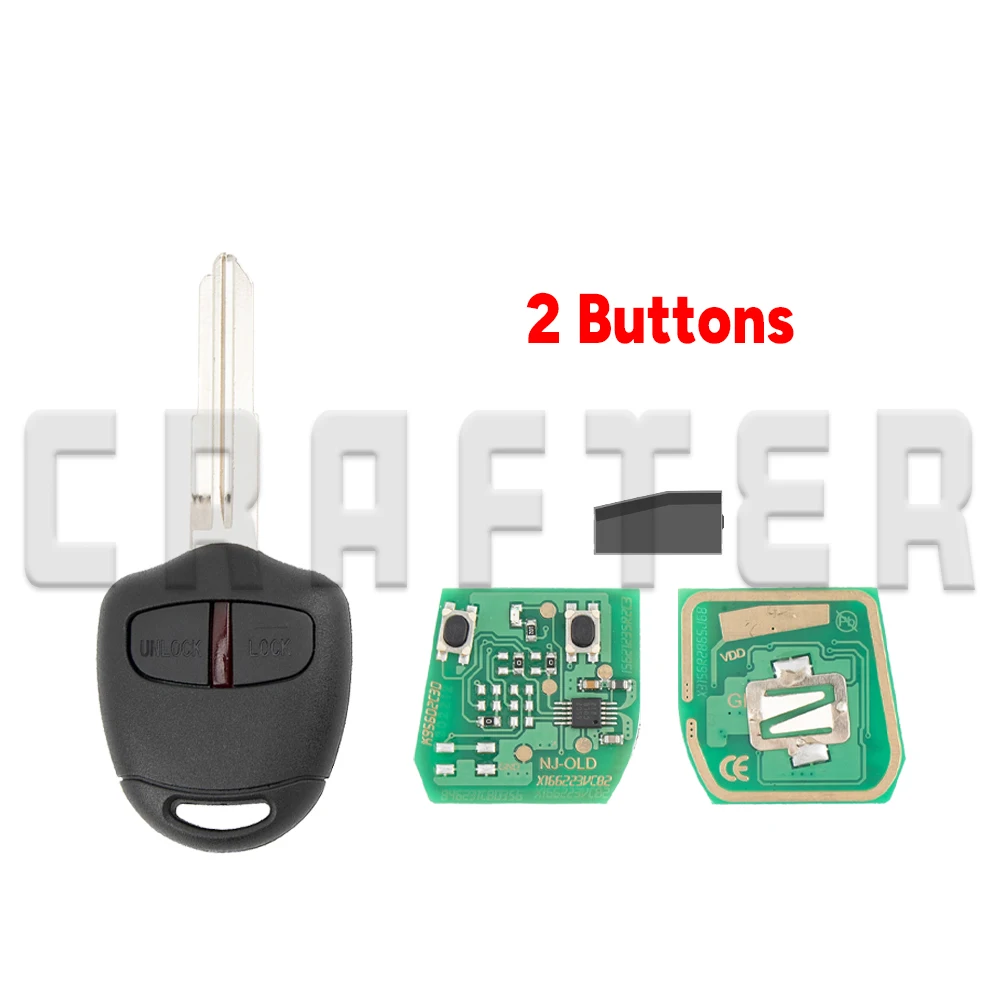 

Ключ Crafters 433 МГц ID 46 CHIP MIT8 Blade Автомобильный ключ дистанционного управления для Mitsubishi Outlander ASX Lama Shogun Lancer Triton Pajero