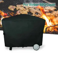 BBQ Grill Cover for Weber Q2000 Q3000 BBQ Cover Outdoor Barbecue Accessories Dustproof Waterproof Rain Protective Covers