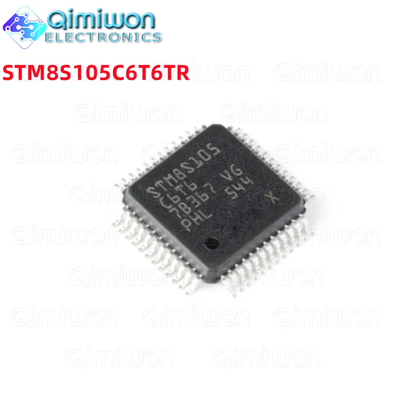 

5pcs STM8S105C6T6TR LQFP48 New and Original in Stock