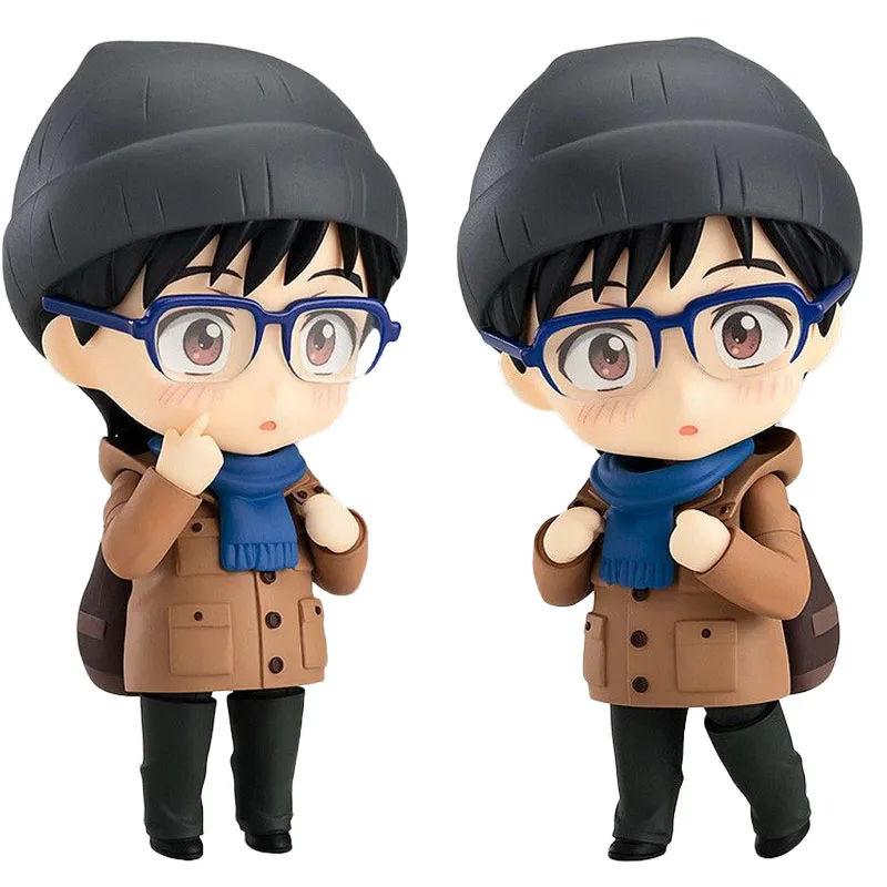 

100% Оригинальная фигурка Nendoroid с хорошей улыбкой, оранжевая румяна, ГСК 849, аниме фигурка Katsuki Yuri, коллекционные игрушки, подарки