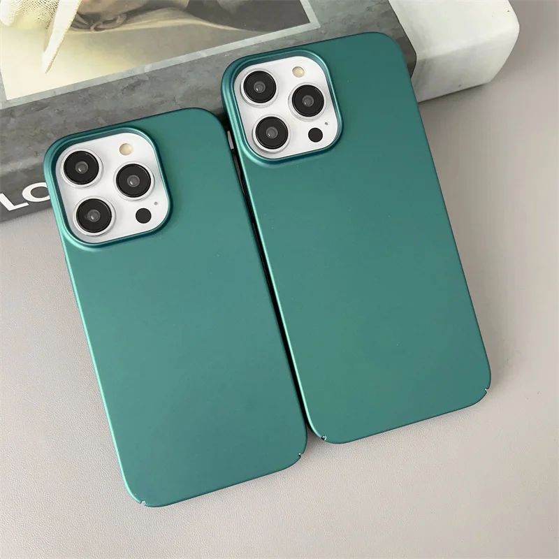 

Simple solid color cover suitable for iphone14 13 12 11Pro Max Plus automotive animal shockproof Pc material mobile phone case