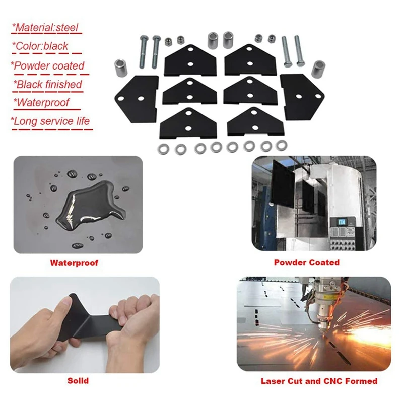 2-дюймовые передние и задние полные подъемные комплекты подвеска кронштейны для