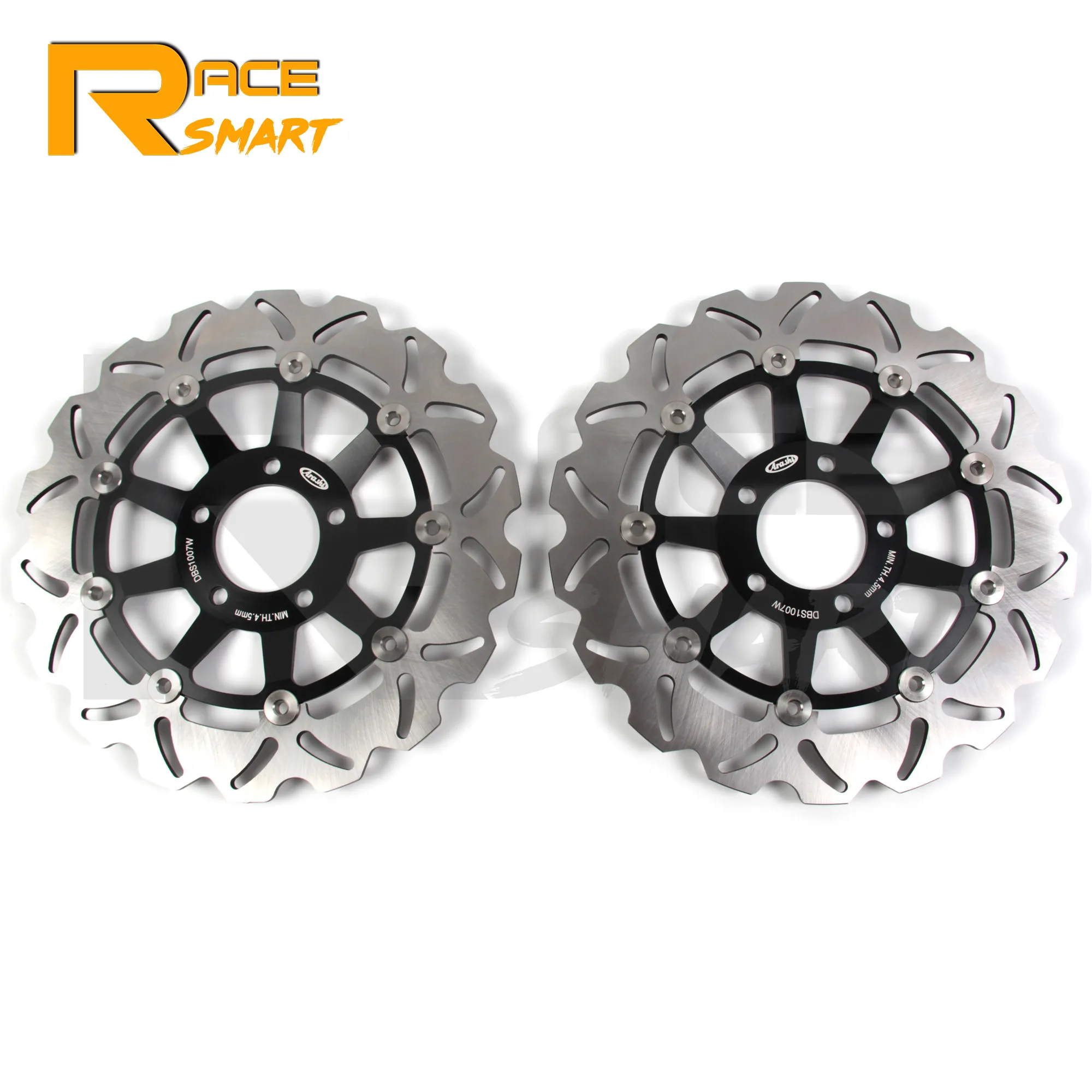 

GSX750 1997-2003, плавающие передние тормозные диски для мотоциклов с ЧПУ, диски, роторы для SUZUKI GSX 750 GSX-750 1998 1999 2000 2001 2002 Gold