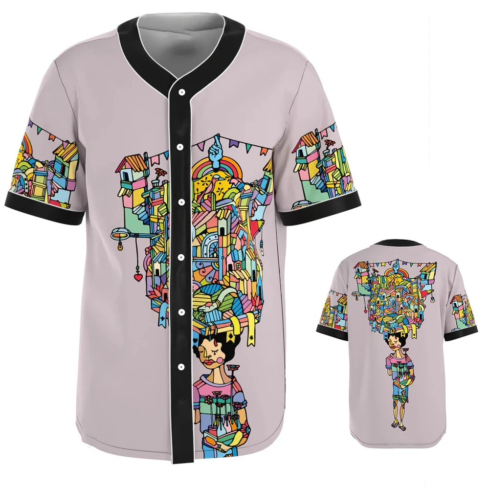 Мужская Бейсбольная Футболка New York Классическая рубашка с коротким рукавом AB side