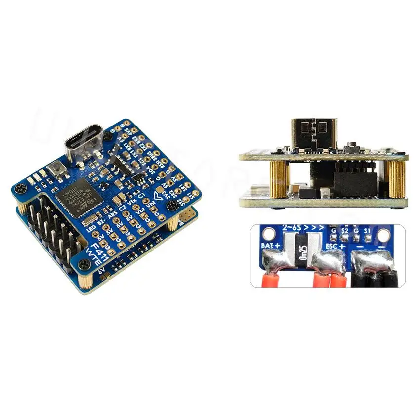 Полетный контроллер Matek F411-WTE с OSD/гоночный FPV Квадрокоптер для гоночной Дорожной