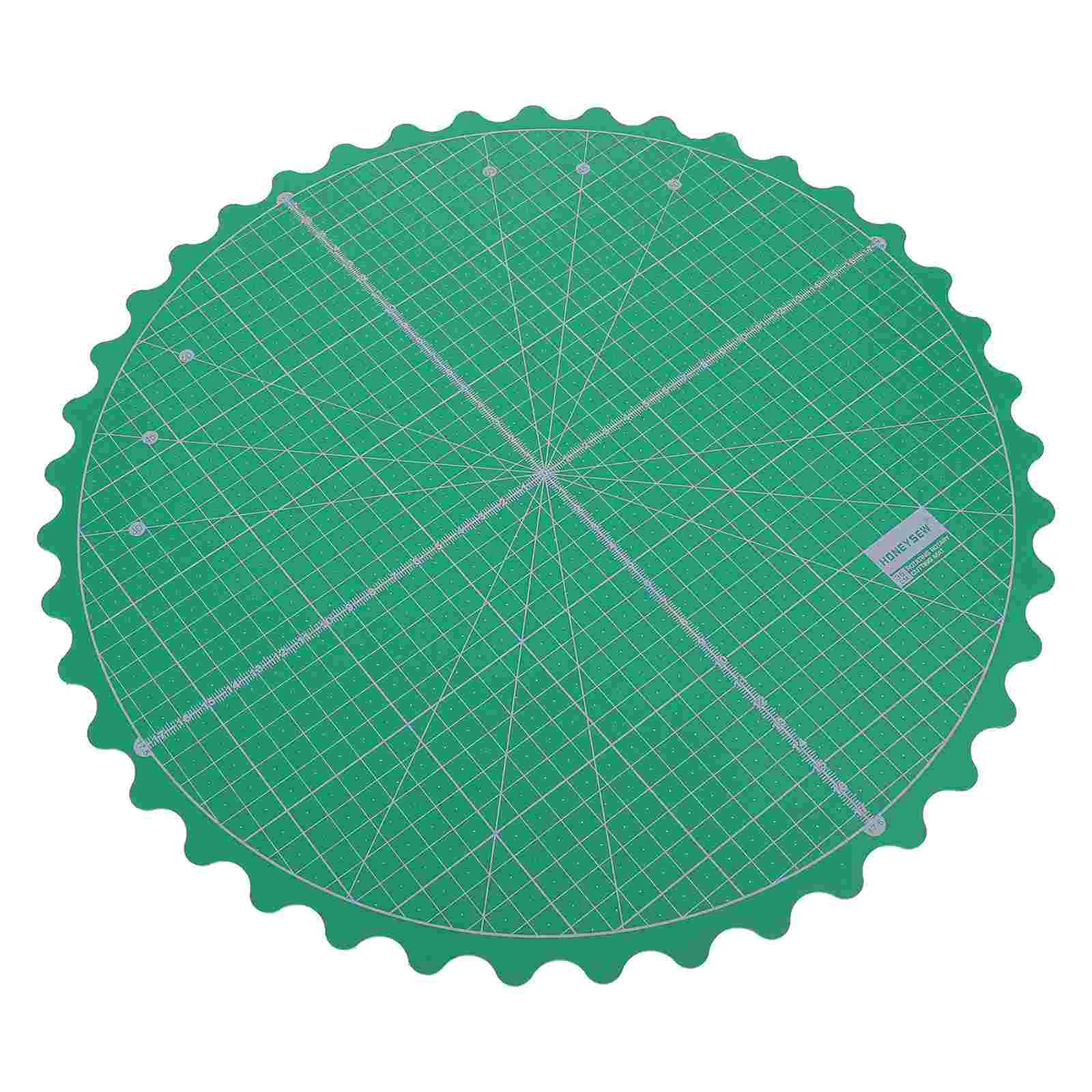 

Craft Crafts Pad Fabric Mat Circle Cutting Rotary Board Projects Sewing Tool Scrapbooking Round Carving Rotating Diy Hobby Self