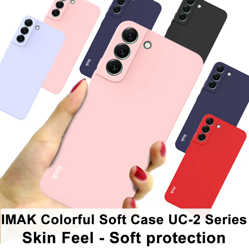 Imak Для Samsung Galaxy S22 + Plus 5G TPU чехол для телефона с защитой объектива камеры