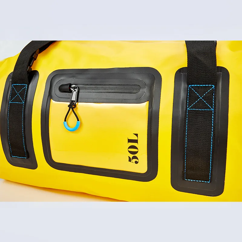 50/70L Large Capacity Waterproof Bag 500D PVC Dry Outdoor Camping Duffel Rafting Sports Handbag Kayak Hermetic Ocean Beach Bag