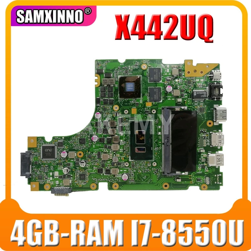 

Laptop motherboard for ASUS VivoBook 14 X442UQR R419U X442UN X442UR X442UNR X442UQ original mainboard GT940MX 4GB-RAM I7-8550U