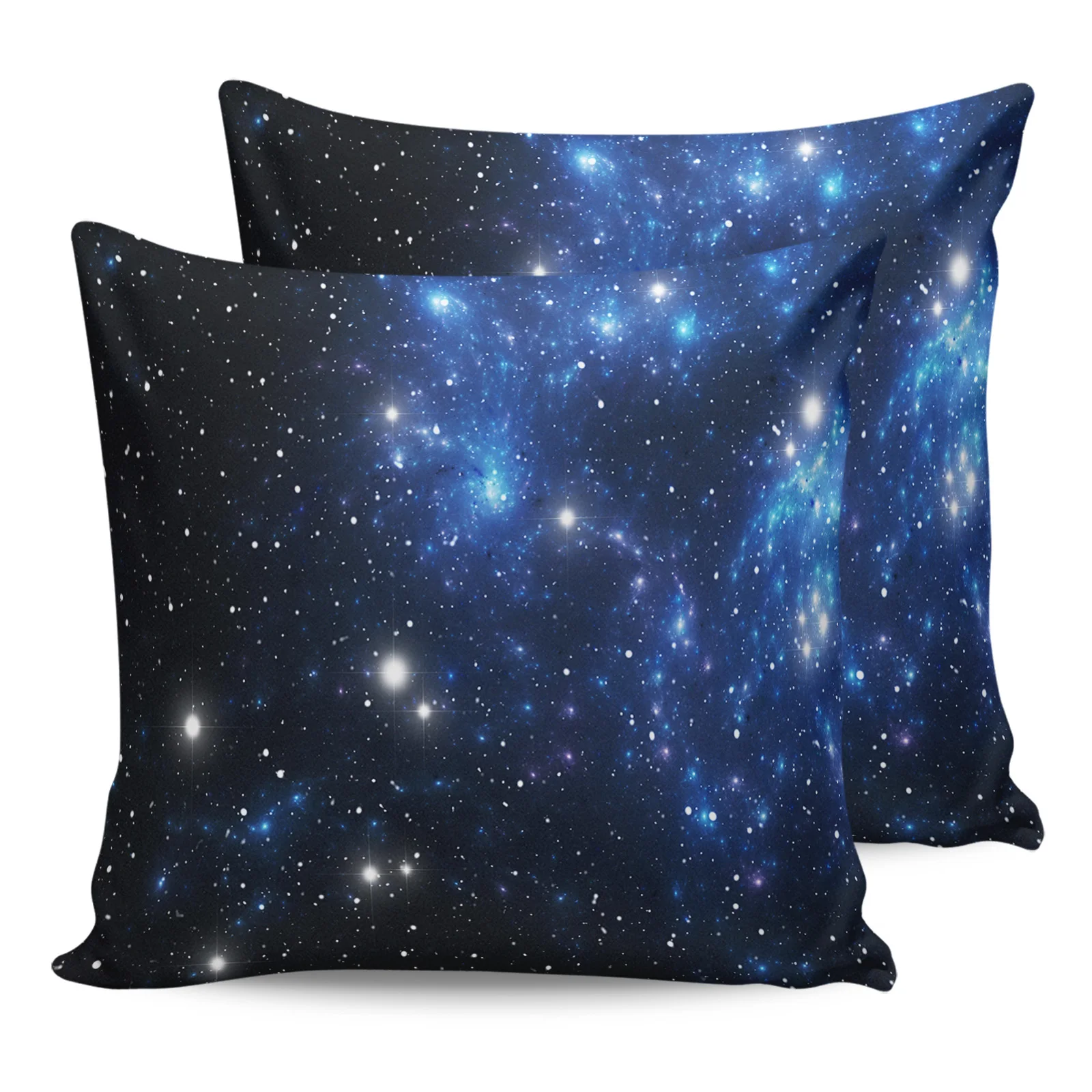 

2PCS Pillowcases Starry Sky Cushion Cover Home Bedding Living Room Decorative Couch Throw Pillow Case