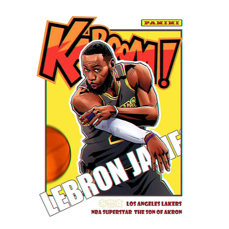 Фото Коллекционные карточки Panini Basketball Kaboom Series: Вембаньяма, Карри, Джеймс, Уэйд, Дюрант, Халибертон, Александр. Сделай сам. Подарок. №5