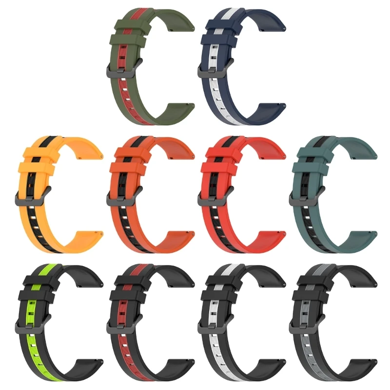 

Мягкий силиконовый ремешок для часов, регулируемый ремешок для часов VantageM/M2/watch5/5 pro/watch4 40 мм 44 мм/Watch 42 мм