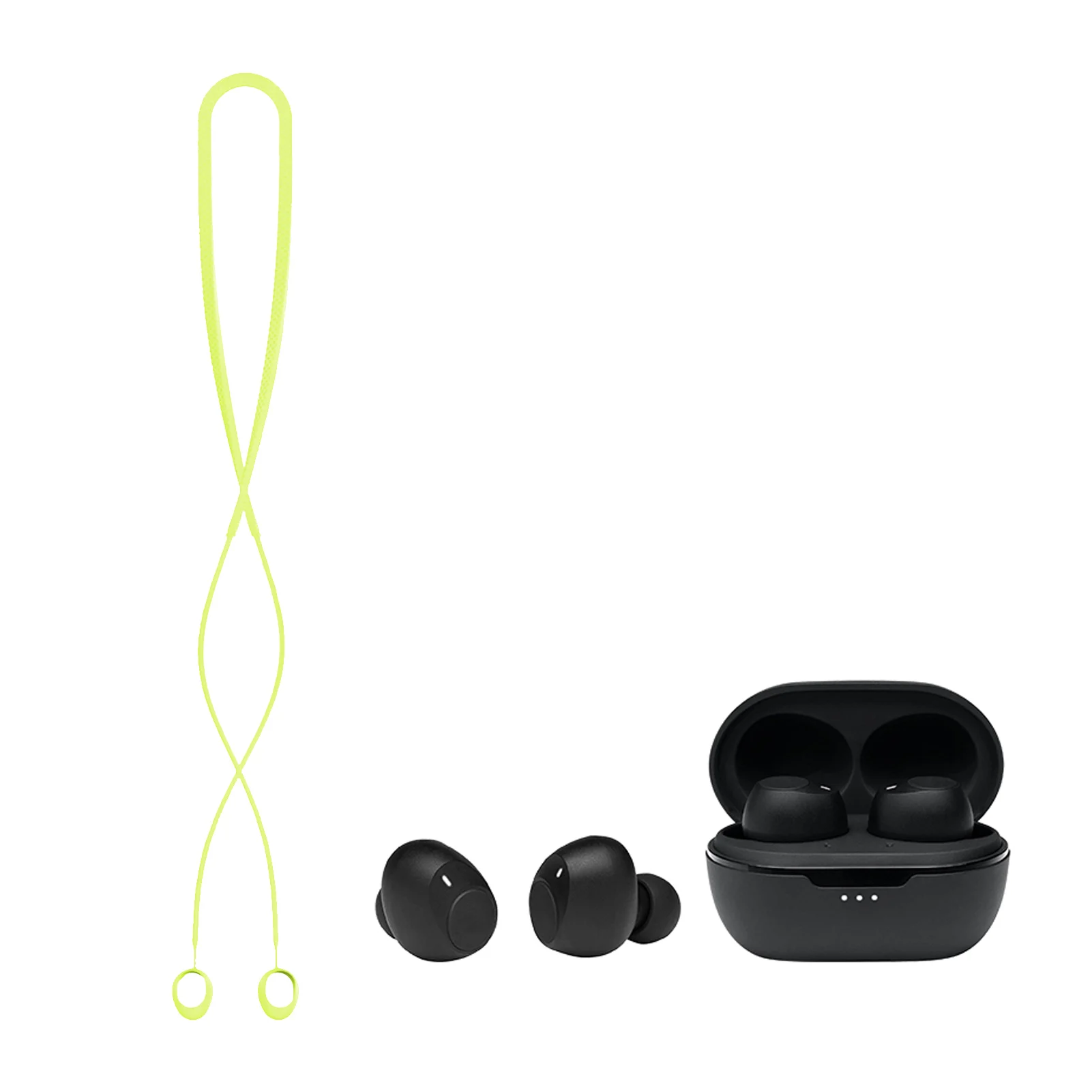 

Silicone Anti-lost Rope Strap Earphone String Holder Cover For JBL Tune 115 TWS Wireless Bluetooth Headphone Accessories