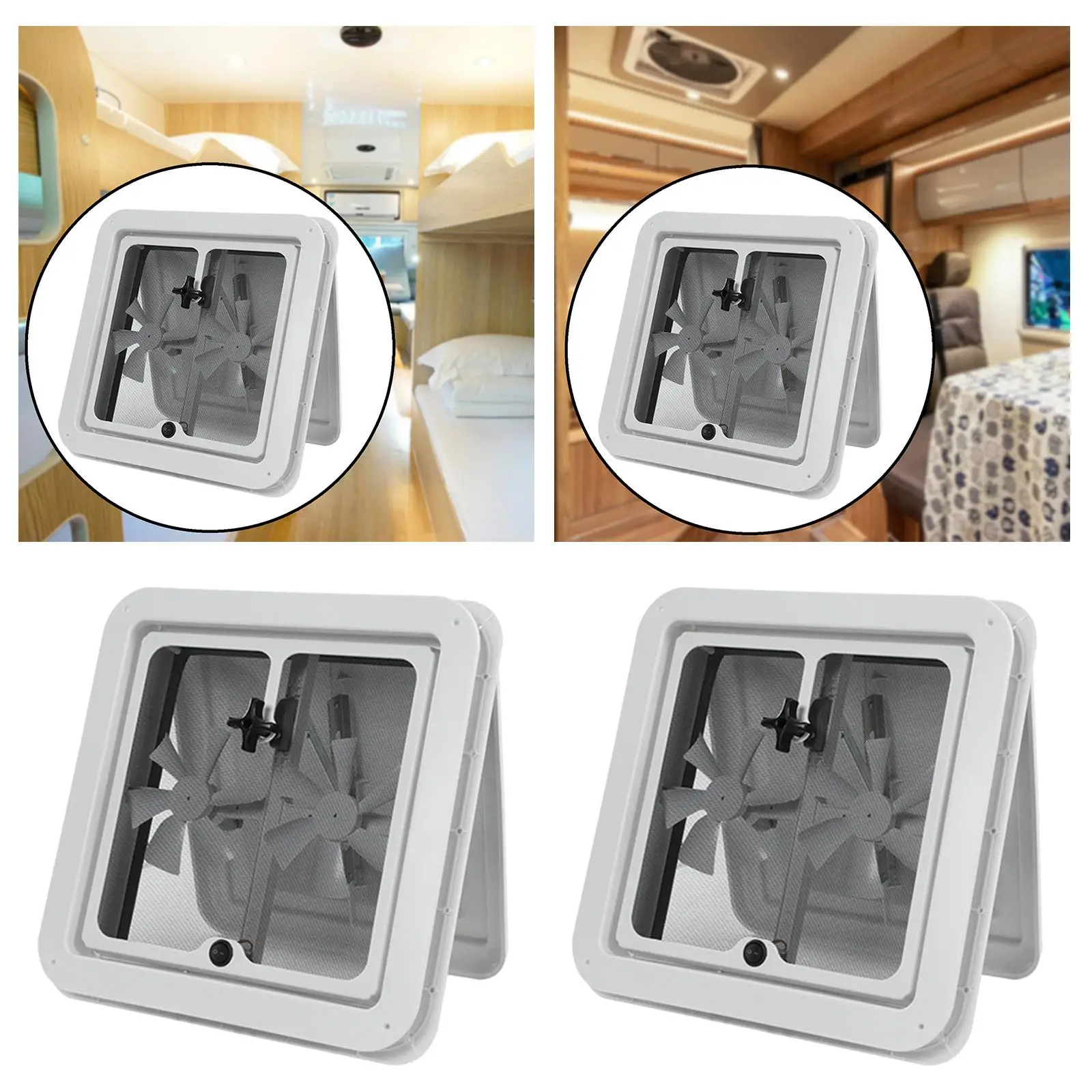 RV Roof Vent Fan 14&quot Iinterior for Camper Van Trailer Motorhome