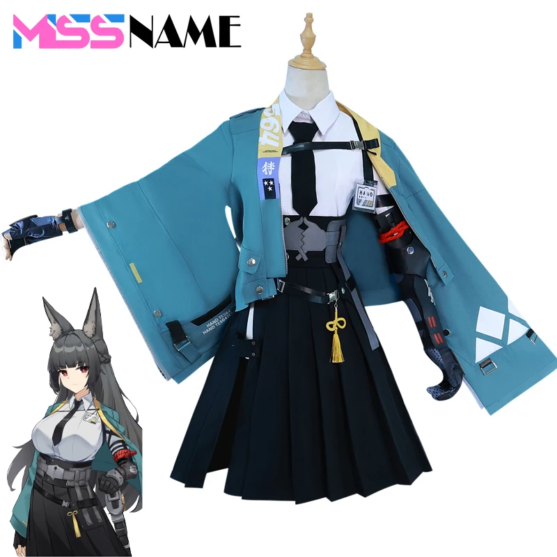 Костюм для косплея Zenless Zone Zero Hoshimi miyzenabi костюм ролевых игр комикс с платьем на