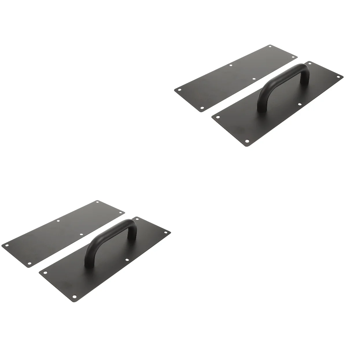 

2 Sets Replacement Stainless Steel Door Handle For Door Push Handle Attachment Door Accessory