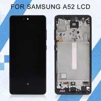 for samsung galaxy a52 5g lcd a526 display touch screen digitizer assembly a526b a526fds with frame free shipping