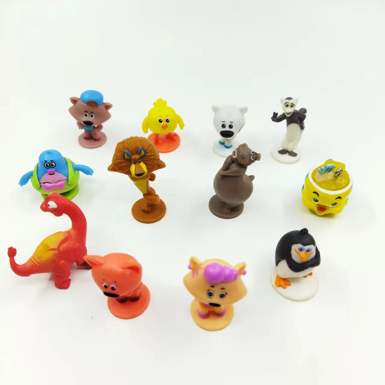 

5pcs Original Miniature Animals Hot Amine Catoon Action Figures Limited Collection Decoration Play House Toys Kids Birthday Gift