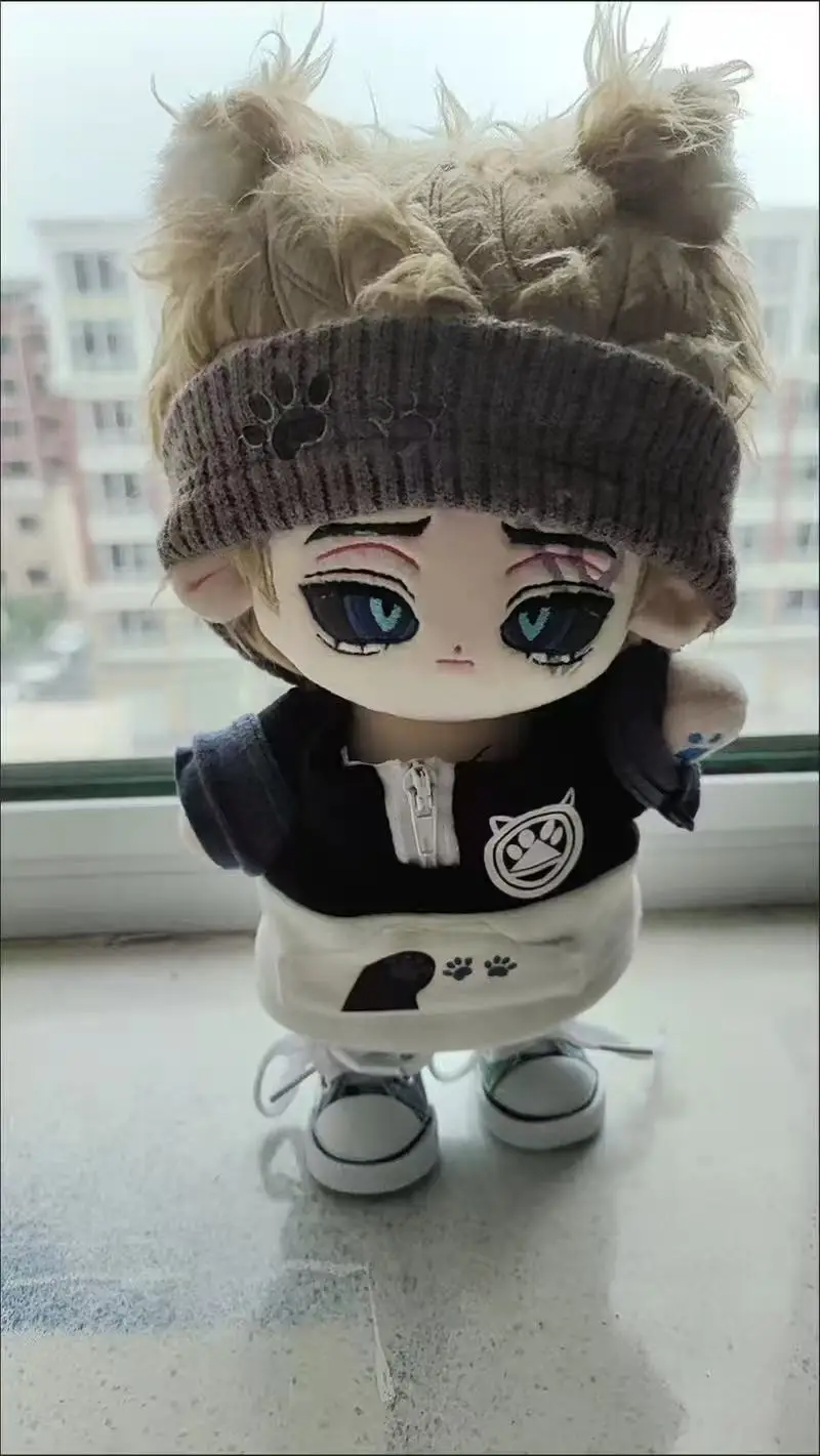 Фото 20 см Identity V Game Role Pustelnik Alva Lorenz для детей Kawaii Косплей Хлопковая кукла Одевание Плюшевые игрушки Подарки на день рождения Рождественский подарок №5