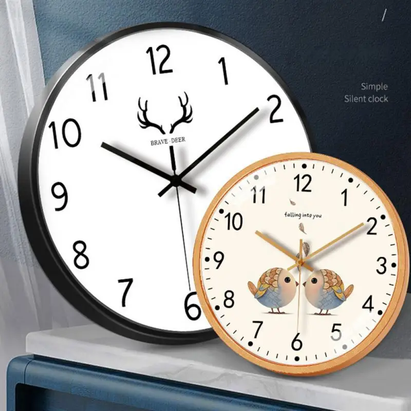 

Modern Art Wall Clock Creative Decor Horloge Vintage Gold/black Round Clock Cafe Decorative Silent Quartz Clock Living Room