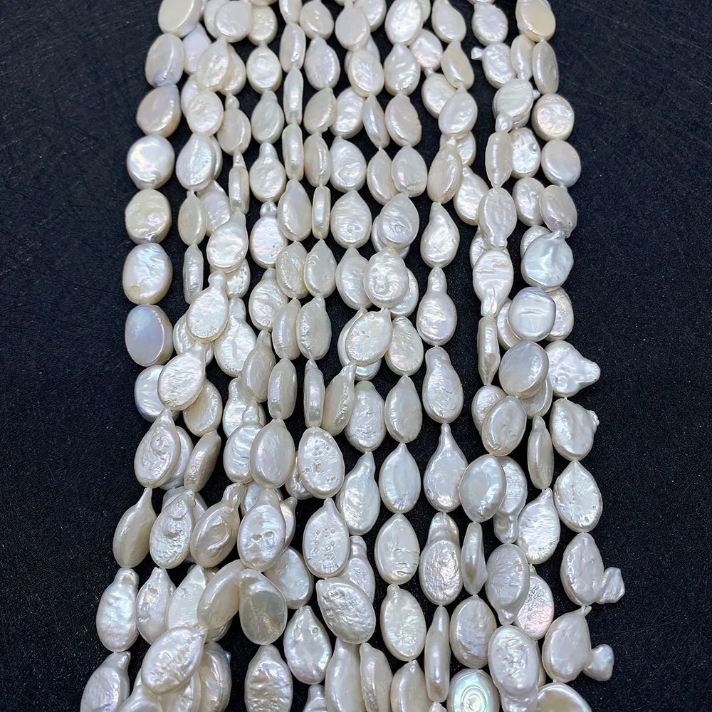 

High-quality Natural Freshwater Pearl Beads Baroque Drop Shape Pearl Beads Fashion Jewelry DIY Necklace Earring Ring Accessories