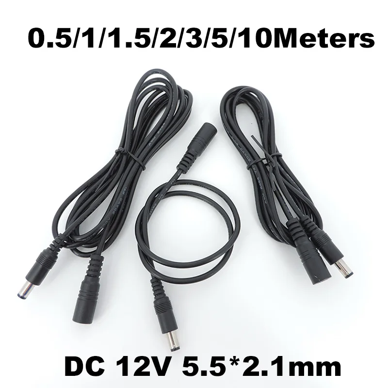 

Кабель питания постоянного тока 0,5 м/1,5 м 10 м 12 В