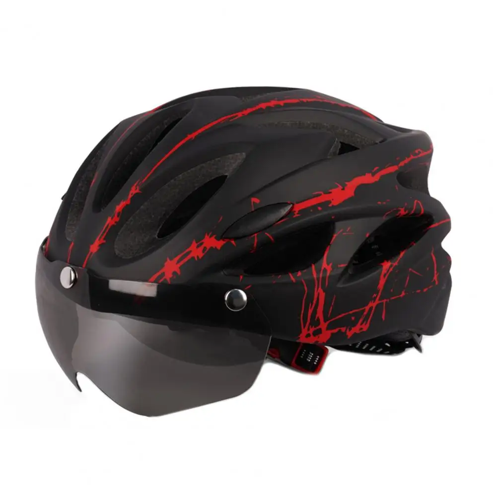 

Bicycle Helmet Unisex Adult Ultralight Bicycle Cycling Helmet with Goggles for Outdoor Sports Cycling Equipment