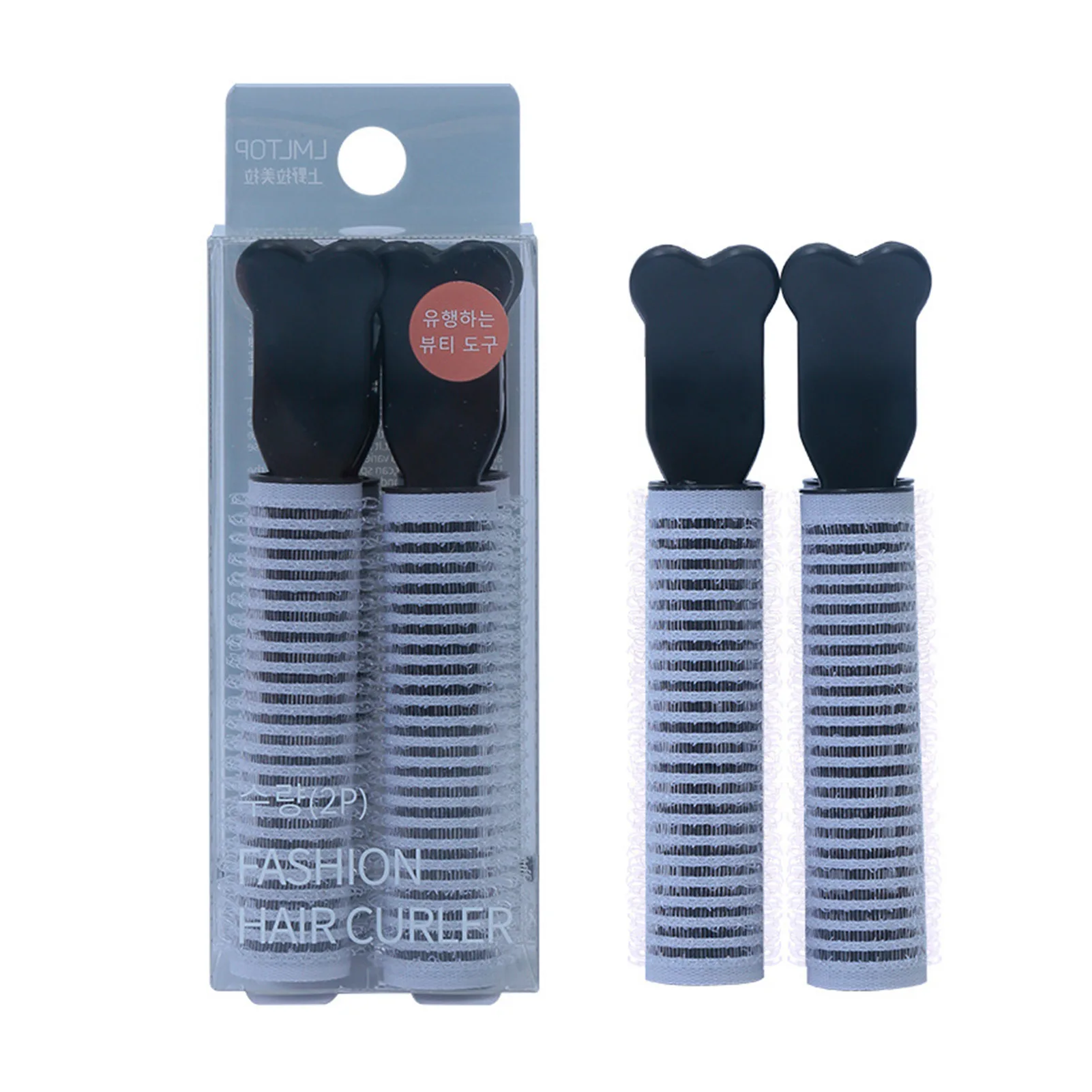

2 Pcs Multifunctional Hair Curler Fashionable No Heat Curler Sturdy for Long Short Hair Curling