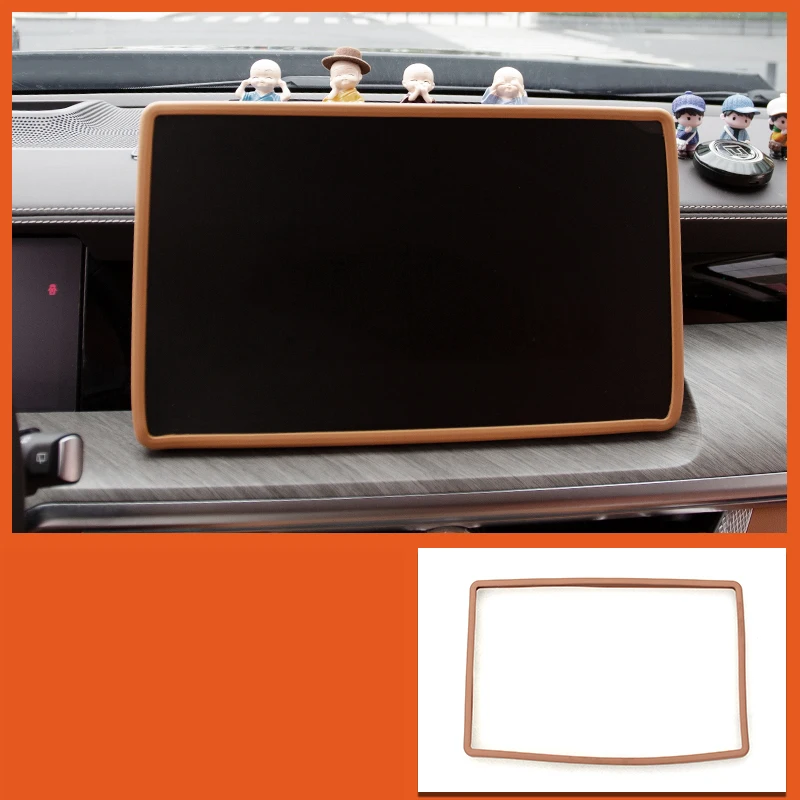 For GWM Tank 500 Great Wall 2022-2024 Car Styling Screen Instrument Navigation Display Screen Silicone Frame Auto Accessories