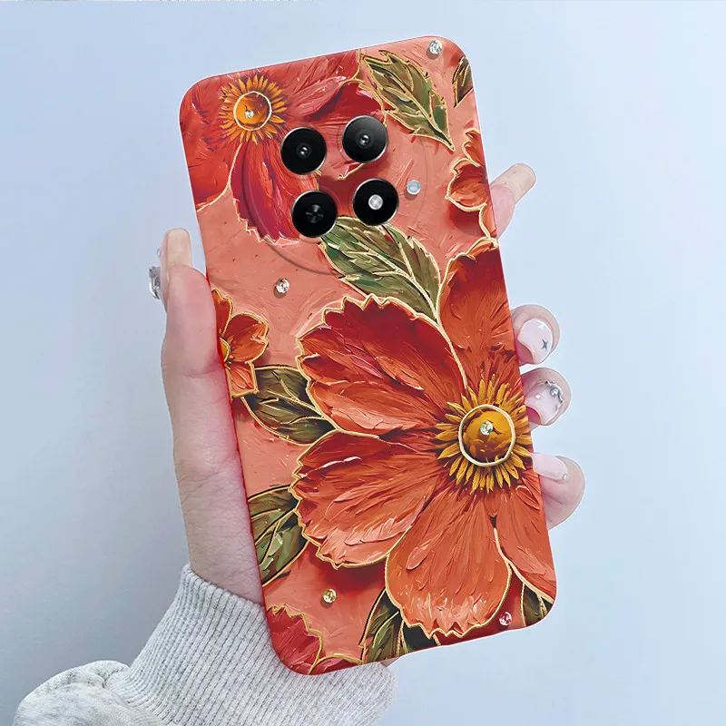 Чехол для Realme 12 12X 5G Luxury Dragon Cute Labubu Cat Pattern матовый мягкий силиконовый чехол