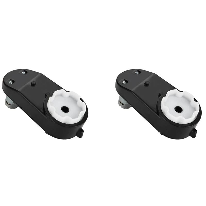 

2X RS390 Electric Motor Gearbox 12V 16000RPM Car DC Motor Gear Box For Kids Electric Off-Road Vehicle Car Toy