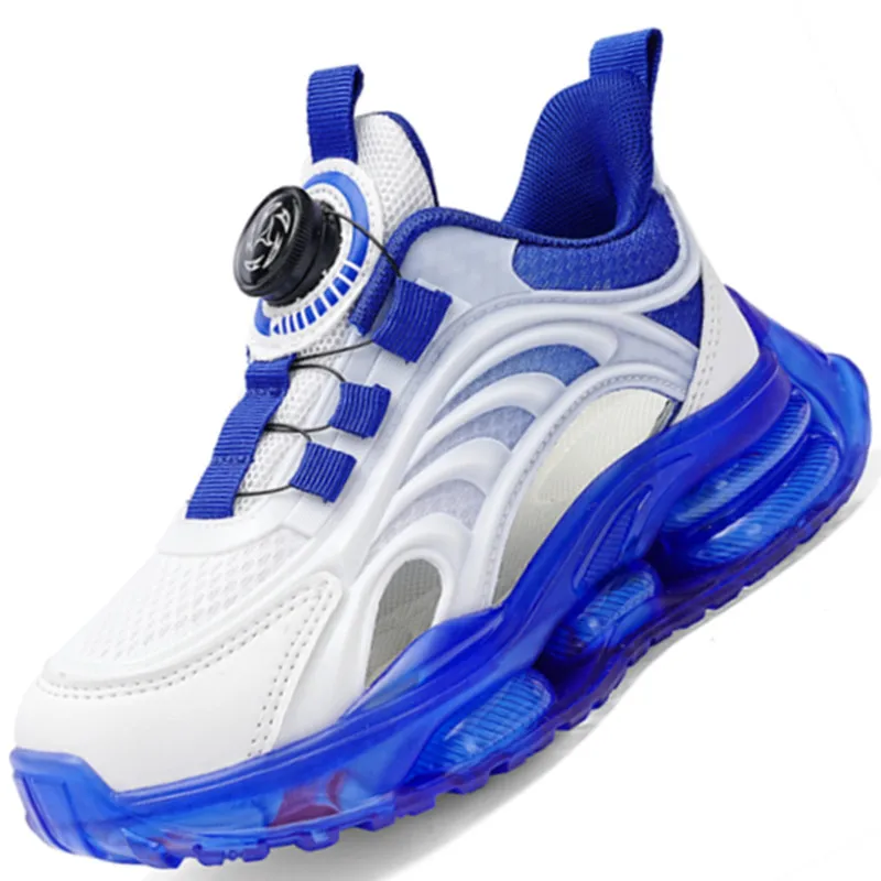 

Детские летние дышащие кроссовки с перфорацией, на пуговицах