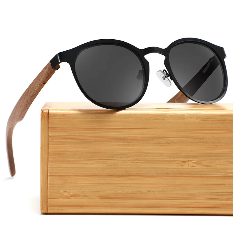 

Luxury Unique Sunglasses For Men Fashion Wooden Frame Solid Lenses Sun Glasses 2023 New Summer Commute Chic Daily Street Wear