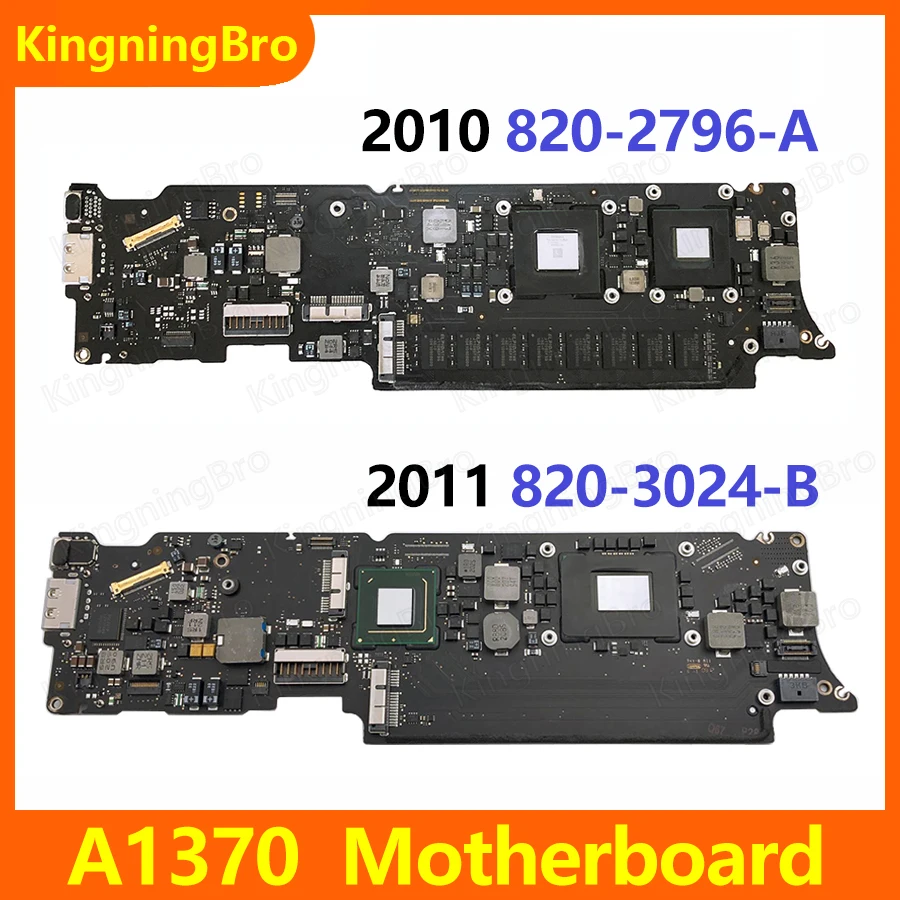 

Original A1370 Motherboard For Macbook Air 11" A1370 Logic Board Core 2 i5 i7 2GB 4GB 2010 820-2796-A 2011 820-3024-B