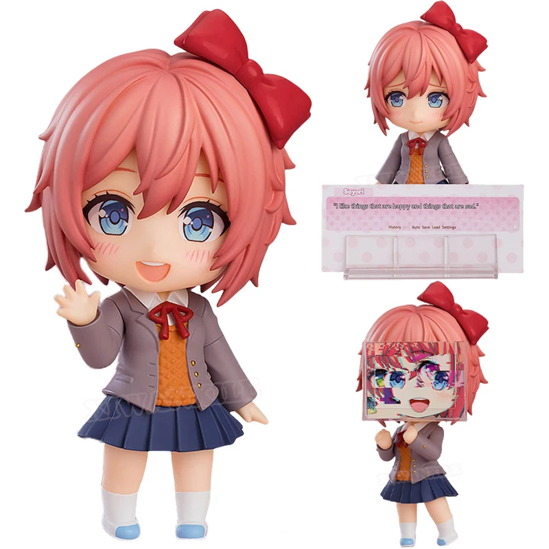 Фото # 2250 Доки Даки Литературный клуб! Sayori аниме фигурка Юрий фигурка Нацуки/Моника фигурка Коллекционная модель куклы игрушки подарок №1