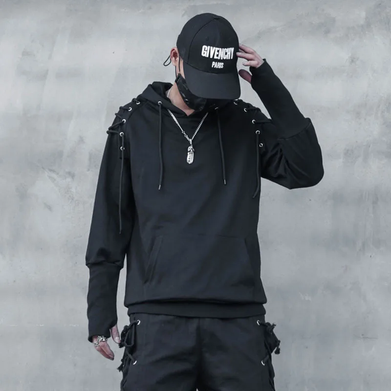 Толстовка в стиле Харадзюку модная уличная одежда простые свитшоты