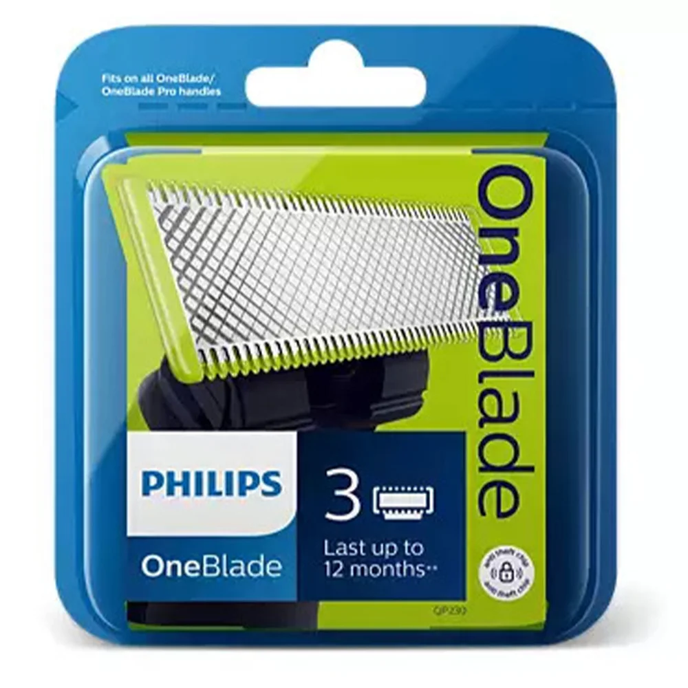 

1/2/3 шт. Сменное лезвие OneBlade QP210/80 QP220/80 QP230/80 QP2520 QP2530 QP2527 QP2533 QP2630 QP6510 QP6520 для Philips