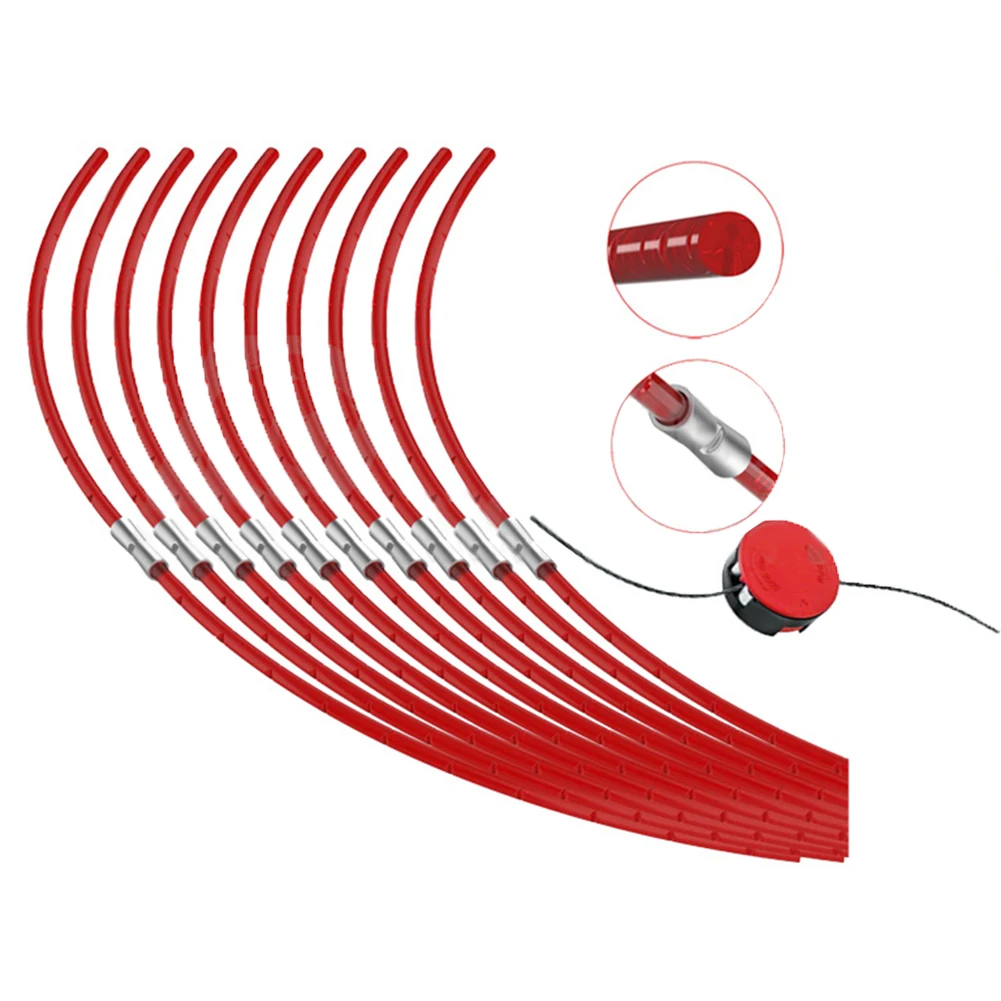 

10 Pcs Trimmer Cutting Spool Lines For Bosch ART26 Combitrim Trimmer 26cm Extra Strong Line F016800181 Lawn Mower Replacement
