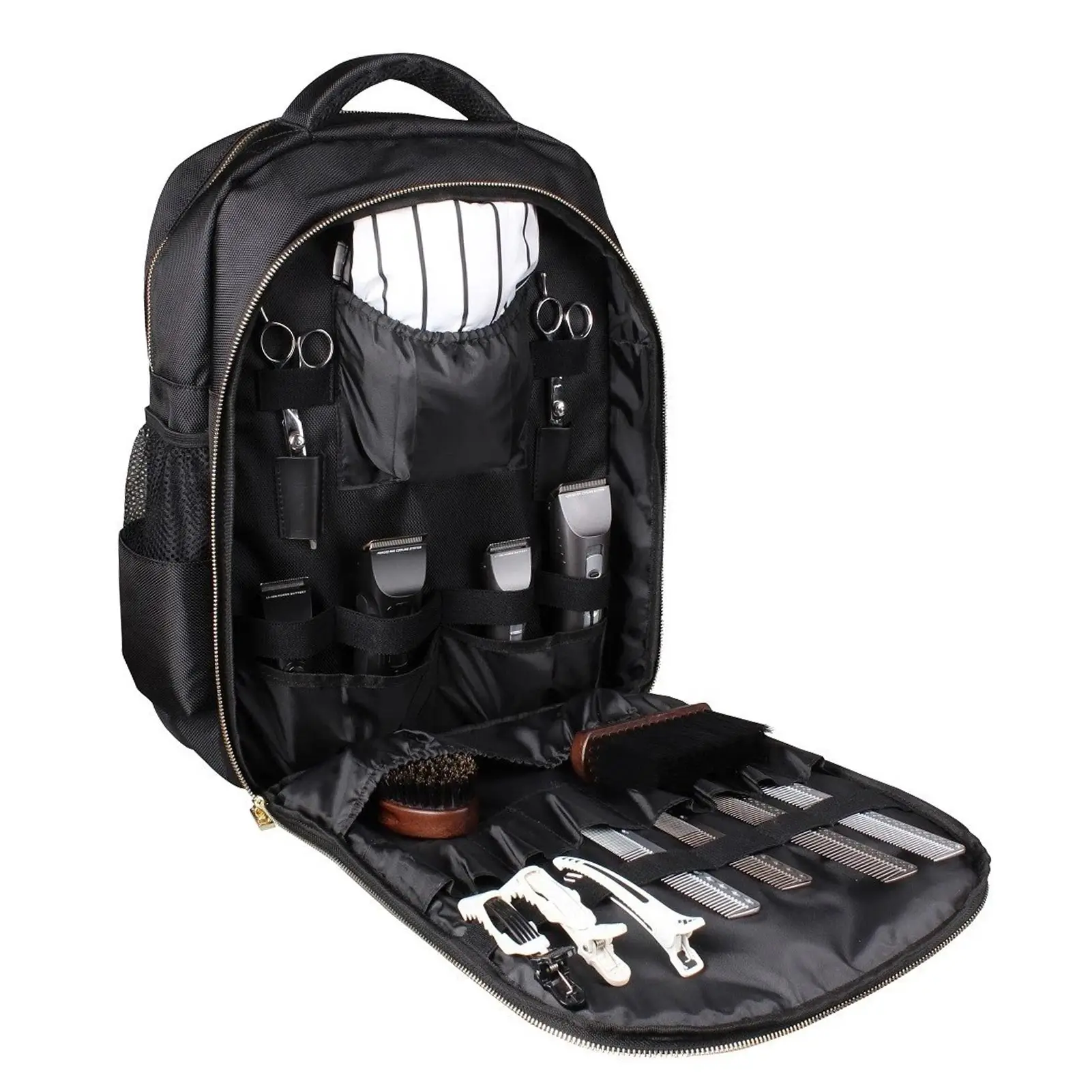 

Multi-purpose Hairdressing Tool Backpack Waterproof Barber Scissors Bag Luggage Storage Case Hair Cutting Tools Organizer Bag