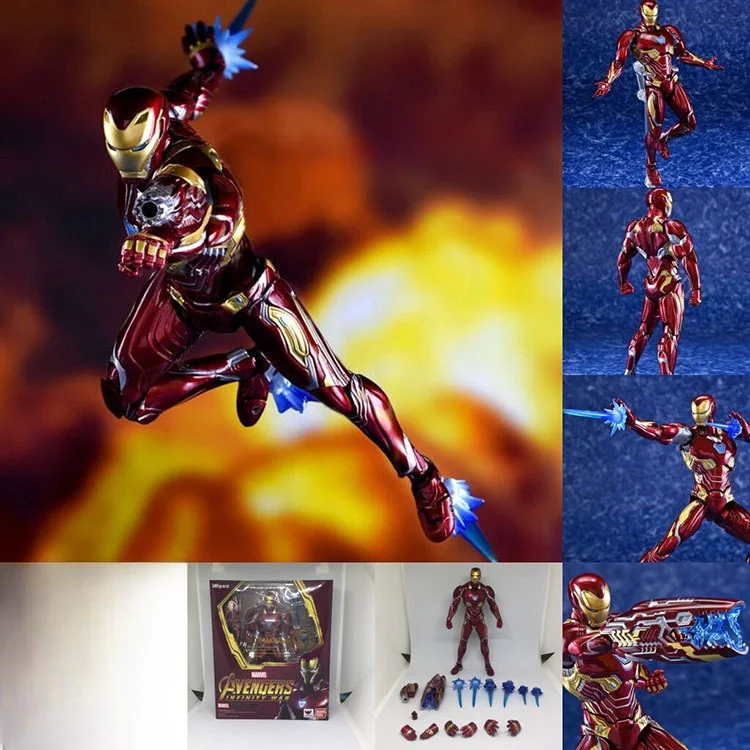 

Hasbro Marvel Avengers 3 Infinite War Mk50 Shf Iron Man 6-Inch Movable Hand Toy Model