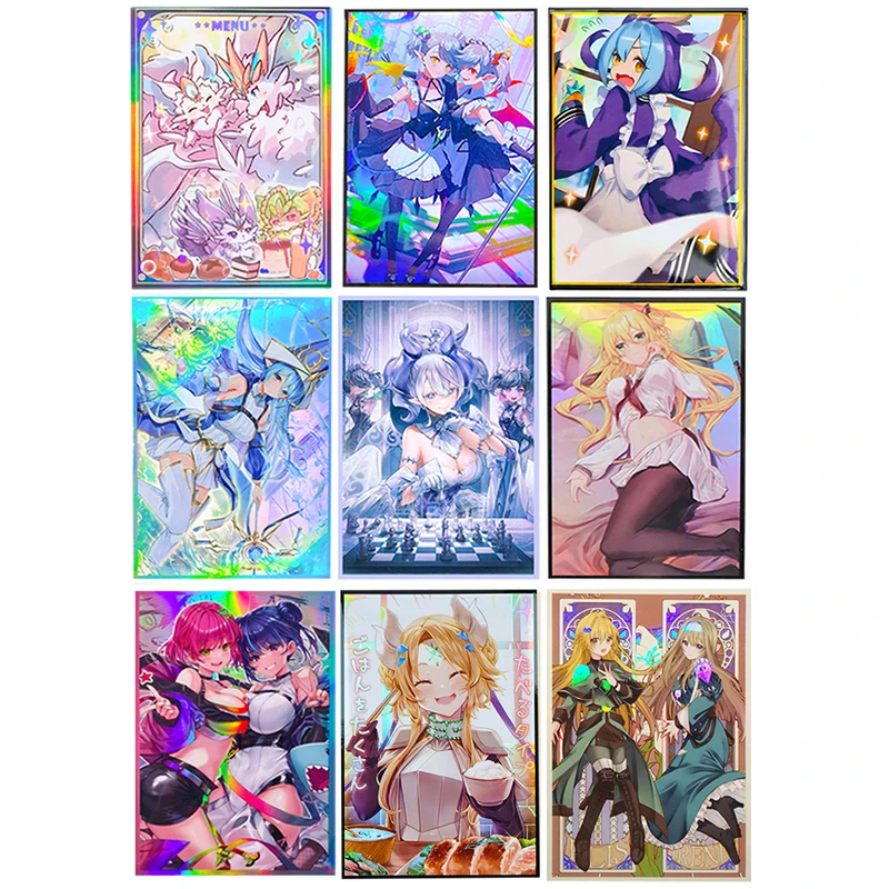 

10 шт./партия Yu-Gi-Oh! Защитный чехол для игровой карты, чистый Ариан, яркий чехол для флэш-карты, защитный чехол 63*90 мм