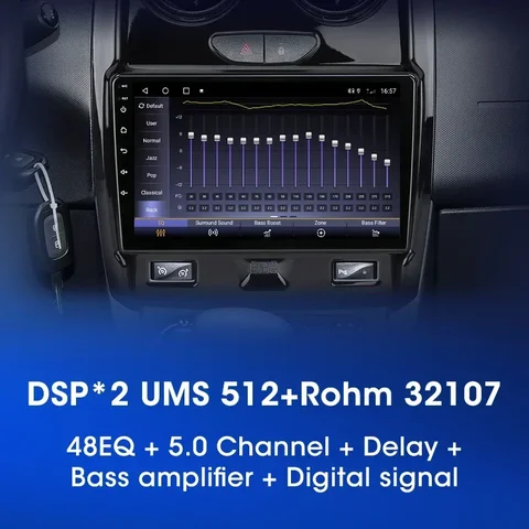 2 Din Android 12 Автомобильный стерео радио Мультимедийный видеоплеер для Renault Duster 2015-2021 для LADA Largus 2021 GPS Auto Carplay