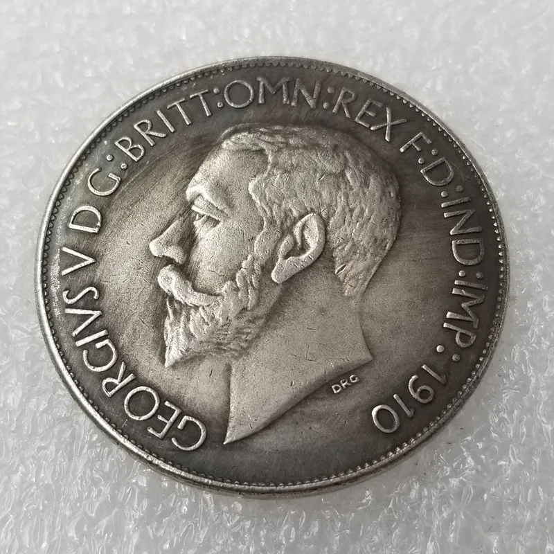 

British 1910 Commemorative Collector Coin Gift Lucky Challenge Coin