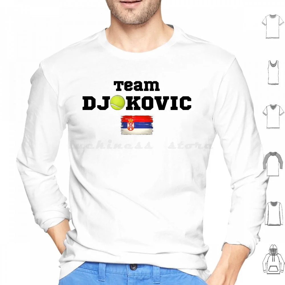 

Team Djokovic-Team Novak-Team Novak Djokovic Hoodies Long Sleeve Team Djokovic Team Novak Team Novak Djokovic Novak