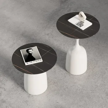 Marble Round Living Room Coffee Table 1