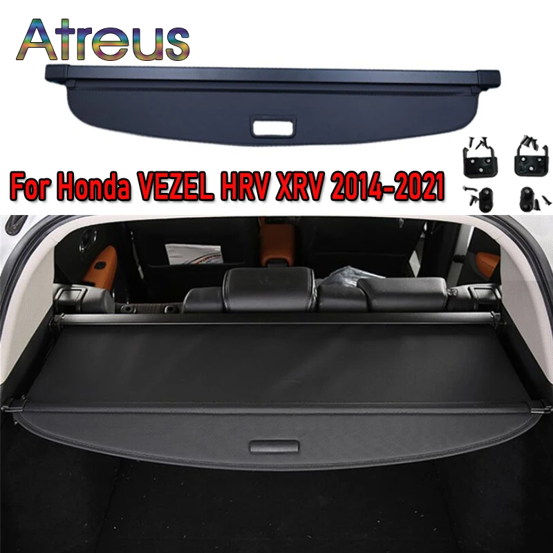 

Trunk Parcel Shelf Cover for Honda VEZEL HRV XRV 2014-2019 2020 HR-V XR-V Retractable Rear Racks Spacer Curtain Accessories